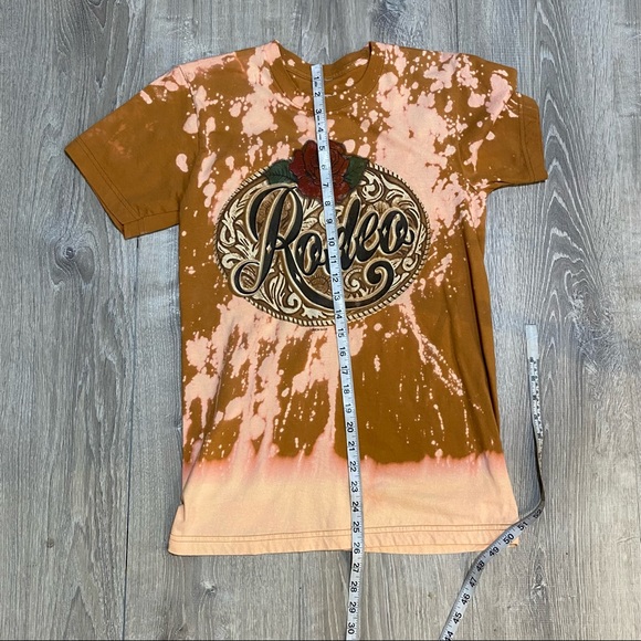One 24 Tye Dye Rodeo Short Sleeve Tee - Picture 4 of 5